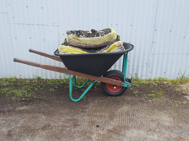 Wheelbarrow of Compost